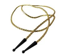 Zeizafa Handmade Bolotie Kits PU Cord with Decorative Charm for Bolotie Crafting Making Supply Craft Jewelry Decoration PU Leather Bolo Tie String