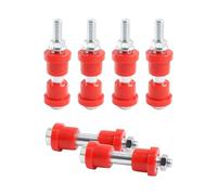 Zeizafa Juego De Bujes De Suspensión para Carrito De Golf Premium para 1015583 101230 Y Casquillo Y Funda De Grilletes De Ballesta Delanteros Y Traseros De Diseño