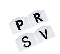 Zeizafa Las señales para arenas de Dressage para atletas ecuestres y eventos incluyen letras para fijar la pared.