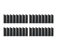 Zeizafa Multipurpose 32Pieces Corrosions Resistant Greenhouse PVC Clamps Clip Secure Shade Net Film Fixing Gardening Accessories Greenhouse Shade Net Clips