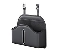 Zeizafa Organizadores para Asientos Traseros De Automóvil con Caja De Pañuelos Y Portavasos Integrado Instalación Sencilla para Mayor Comodidad Organizadores De Reposacabezas