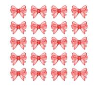 Zeizafa Paquete De 20 Cuentas Acrílicas Multipropósito Joyas Bowknot Haciendo para La Creación Innovadora Joyas Y Decoraciones para Hogar Suministros