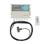 Zeizafa Solar Charging Controllers 12V/24V with Intelligent Charging Protective and Double USB Port for Camping and Remote Area Adjustable LCD Display Solar Charger