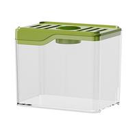 Zeizafa Tanques De Peces Cuadrados De Transparente Decoración Cuadrada Resistente a Caídas para Acuario Decoración De Peces Ornamentales Planta Acuática