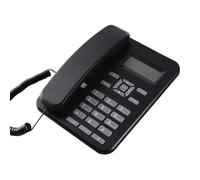 Zeizafa Teléfono con Cable Teléfono De Oficina con Pantalla De Llamada Teléfonos Fijos para Uso En Hoteles Y Empresas Teléfono De Escritorio con Cable