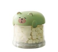 Zeizafa Visible Pet Treats Organizers Box with Tiered Design Leakproof Lid For Dry Food and Accessory Dog Cats Feeding Essential Stackable Cats Dog Food Organizers