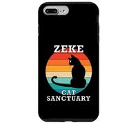 Zeke Cat Sanctuary Group Familia Reunión Nombre Carcasa para iPhone 7 Plus/8 Plus