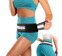 Zekeson Cinturón de ciática para mujeres y hombres, alivio del dolor para espalda baja, sacroilíaco, ciático, pélvico, lumbar, cadera, pierna, sacro (XL-XXL, color blanco)