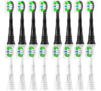 Zekuavi Cabezales de repuesto compatibles con cepillo de dientes eléctrico Phillips Sonicare, paquete de 16 cabezales de cepillo de dientes de repuesto para Philips Sonicare Protective Daily 4100 1100