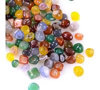 ZEKUN 500g Piedras Preciosas para Niños Diseño Cúpula Brasilia Mix,Juego de Piedras Preciosas, Piedras Semipreciosas para Niños, Piedras de Colores Pulidas, Piedras Preciosas para Niños, Búsqueda del