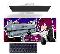 ZEKYGPP Alfombrilla de ratón de anime Honkai: Star Rail Kafka, alfombrilla de ratón grande para teclado de escritorio, 400 mm x 900 mm x 3 mm