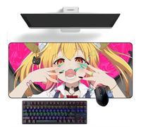 ZEKYGPP Alfombrilla de ratón de anime Miss Kobayashi's Dragon Maid, alfombrilla de mouse de escritorio, alfombrilla de teclado grande, 300 mm x 700 mm x 3 mm