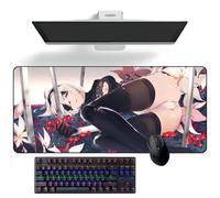 ZEKYGPP Alfombrilla de ratón de anime NieR: Automata Anime Mouse Pads Alfombrilla de escritorio Alfombrilla de teclado Alfombrilla de ratón grande 300 mm x 700 mm x 3 mm