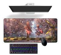 ZEKYGPP Alfombrilla de ratón de anime Umamusume: Pretty Derby Anime Mouse Pads Alfombrilla de escritorio, alfombrilla de teclado grande, 400 mm x 900 mm x 3 mm