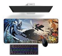 ZEKYGPP Anime Mouse Pad Final Fantasy Anime Mouse Pads Deskmat Keyboard Mat Large Mouse Pads Rubber Desk Mat, 400mm*900mm*3mm