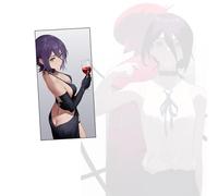 ZEKYGPP Toallas de playa Chainsaw Man Reze Anime Toalla de playa de secado rápido, toalla de baño de anime, 72,5 x 37,5 cm, A1002