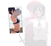 ZEKYGPP Toallas de playa Chainsaw Man Reze Anime Toalla de playa de secado rápido Toalla de baño de anime