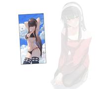 ZEKYGPP Toallas de playa SPY×Family Yor Forger Anime Toalla de playa de secado rápido, toalla de baño de anime, 72,5 x 37,5 cm, A1002