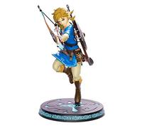 ZELDA Estatua Enlace Figura Aliento del Salvaje con Diorama Base de Nintendo PVC 23cm