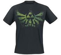 Zelda Hombre T-Shirt Logo Vert - Taille M Camiseta Not Applicable, Multicolor (Multicolor 607810m), Medium