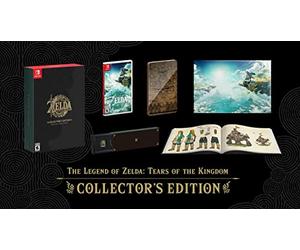 Zelda Tears of the Kingdom - Limited Collector Edition EURO BOX (english and french) - Game Artbook Pin Set Steelbook Metalic Poster
