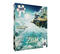 Zelda Tears of The Kingdom Puzzle 1000 pcs | 1000 piezas, 19 x 27 pulgadas, coleccionable oficial, Link artwork