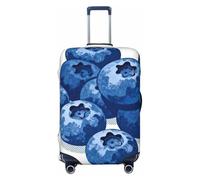 Zelinge Bonita funda protectora para equipaje de viaje, antiarañazos, Blueberry Cute, for 22-24 Inch Luggages M