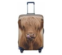 Zelinge Bonita funda protectora para equipaje de viaje, resistente a los arañazos, Fall Highland Cattle, for 25-28 Inch Luggages L