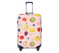 Zelinge Funda protectora para equipaje de viaje, resistente a los arañazos, Stars Cute Fruits, for 29-32 Inch Luggages XL