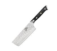 Zelite Cuchillo Cocina Profesional Nakiri, Cuchillo Chef de Acero Inoxidable para Cocinar, Diseño Japonés Dimensiones 15,2 cm para Casa y Restaurantes, Cuchillos Cocina para Profesionales y Casa