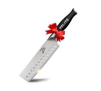 Zelite Nakiri Cuchillo Cocina Profesional, Cuchillo de Chef Diseño Alemán de Acero Inoxidable 17,8 cm para Casa y Restaurantes, Cuchillo de Chef Muy Afilados como Navaja, Cuchillos de Cocina