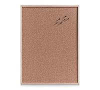 Zeller 11241 - Tablero de Corcho (60 x 80 cm), Color Natural
