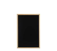 Zeller 11274 - Tablero Pizarra magnética (metal, pino, 40 x 60 cm), color negro