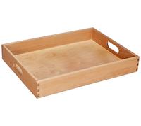 Zeller 13307 Caja Multiusos, Madera, Marrón, 40x30x7 cm