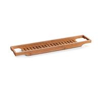 Zeller 13605 - Bandeja de baño, Madera, Natural, 70 x 14.3 x 4.5 cm