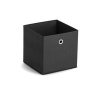 Zeller 14133 Caja de Almacenaje, Non-Woven, Negro, 28x28x28 cm