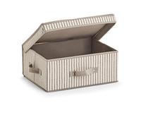 Zeller 14645 - Caja de almacenaje con tapa (fieltro), color beige