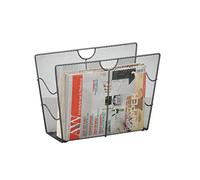 Zeller 17742 Revistero, Antracita, Mesh, Gris, 39x17.5x27 cm