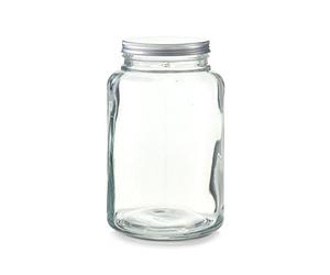 Zeller 19938 - Tarro con tapa de metal (4900 ml, 17,2 x 27,8 cm)
