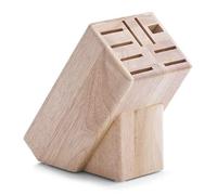 Zeller 24551 - Soporte para Cuchillos (Madera de Caucho, 13 x 22 x 25 cm)