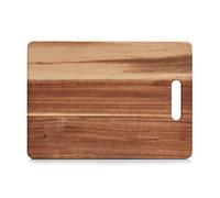 Zeller 25554 - Tabla de Cortar, Madera de Acacia, 35 x 25 x 1 cm, Color Natural