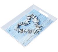 Zeller - Bandeja de melamina, melamina, corazón, 50 x 35 x 5 cm