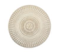 Zeller - Mantel Individual (PVC, 41 cm), Color Dorado