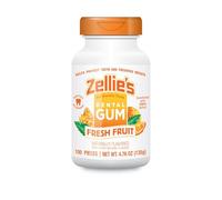 Zellies Chicle De Fruta Fresca Sin Azúcar Y Xilitol | Sabor A Fruta Fresca (100 Unidades, Paquete De 1)