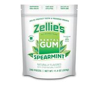 Zellies Chicle De Menta Verde Sin Azúcar Y Xilitol | Sabor A Menta Verde (240 Unidades - Paquete De 1)