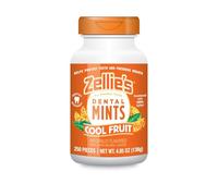 Zellies Mentas Refrescantes De Frutas Con Xilitol Y Sin Azúcar | Mentas Sin Omg, Bajas En Calorías, Sin Gluten, Veganas Y Kosher (250 Unidades - Paquete De 1)