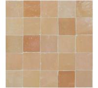 Zellige- azulejo pintado a mano ARENA Auténtico 1 m2 (25 piezas) Bejmat