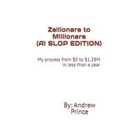 Zellionare to Millionare (AI SLOP EDITION): My process from $0 to $1.28M in less than a year