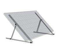 Zelsius Juego de soporte universal para panel solar con ángulo ajustable de 0 a 90°, 114 x 3 x 3 - 114 cm, soporte para panel, kit de montaje para un panel, kit de fijación, montaje de módulo solar