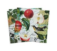 Zelten 2 Capas 20 Servilletas de Color Para la Fiesta de Té de Bodas F (Apple Tree, 1)